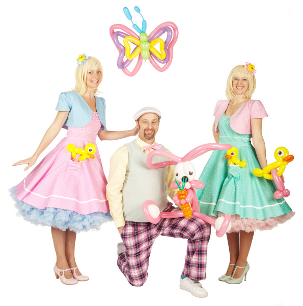 Balloon Modeller with amazing costumes