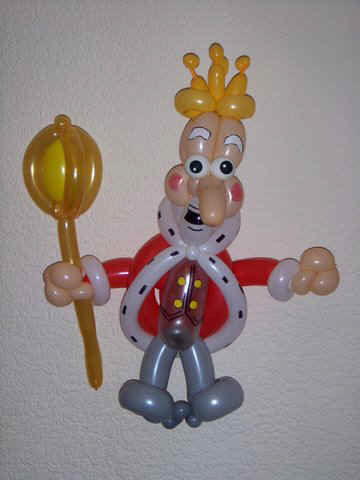 Balloon model of king