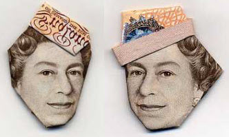 Nick Robinson origami money