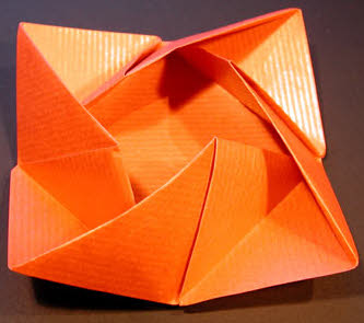 Nick Robinson origami rosebowl