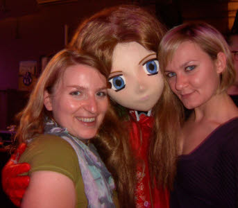 Plastic Sister Manga Doll and friends